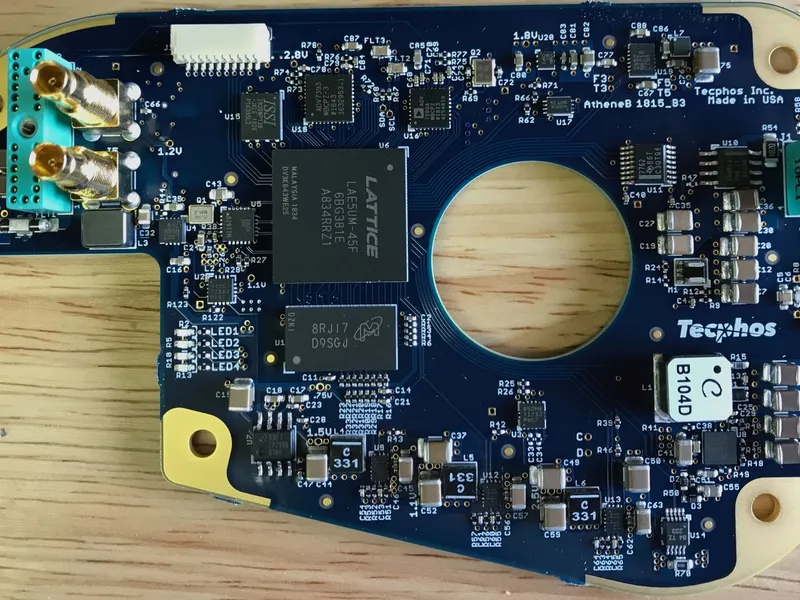 CoaXPress to analog interface converter hardware
