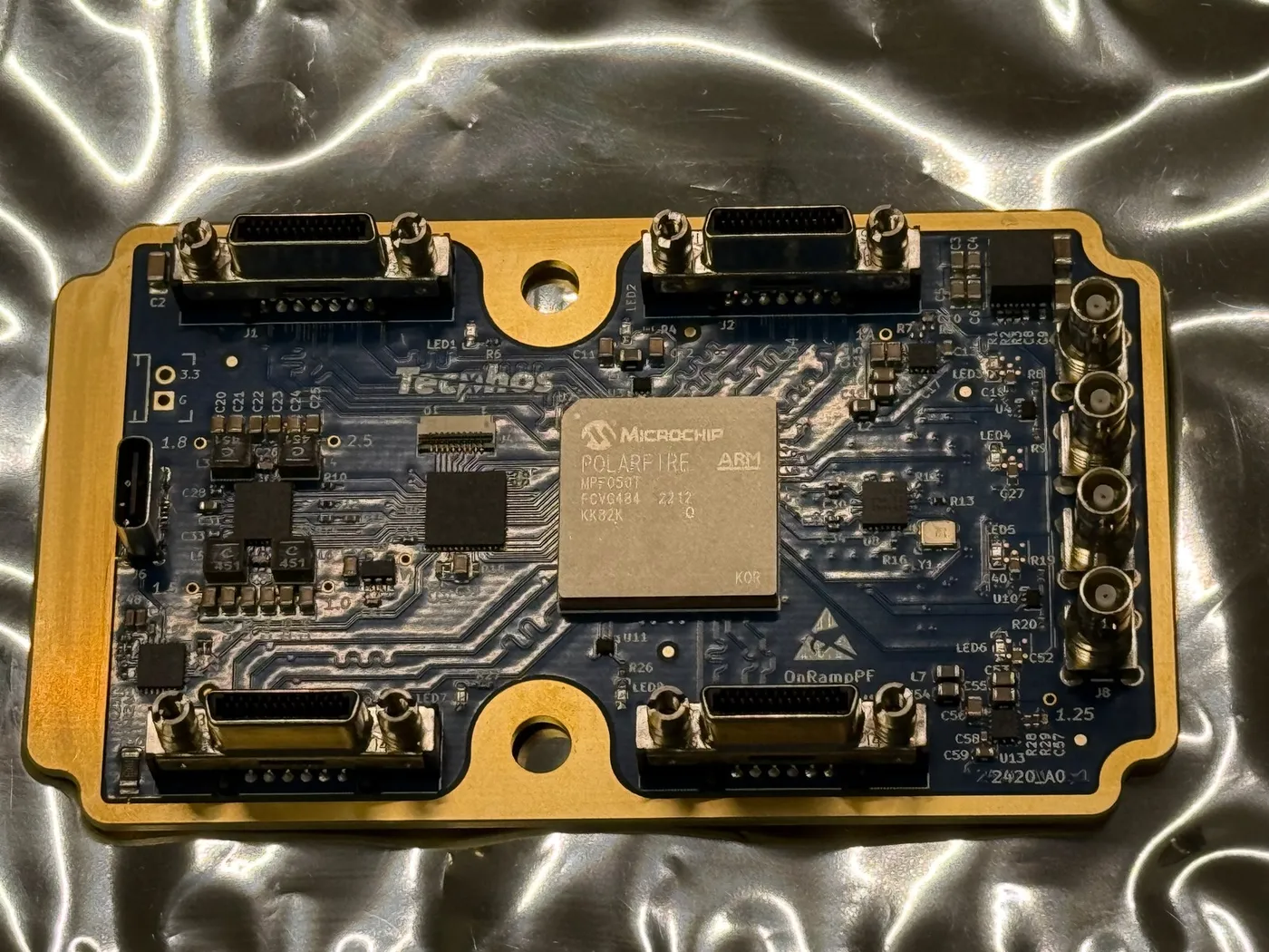 PolarFire 4× Camera Link to 4× CoaXPress