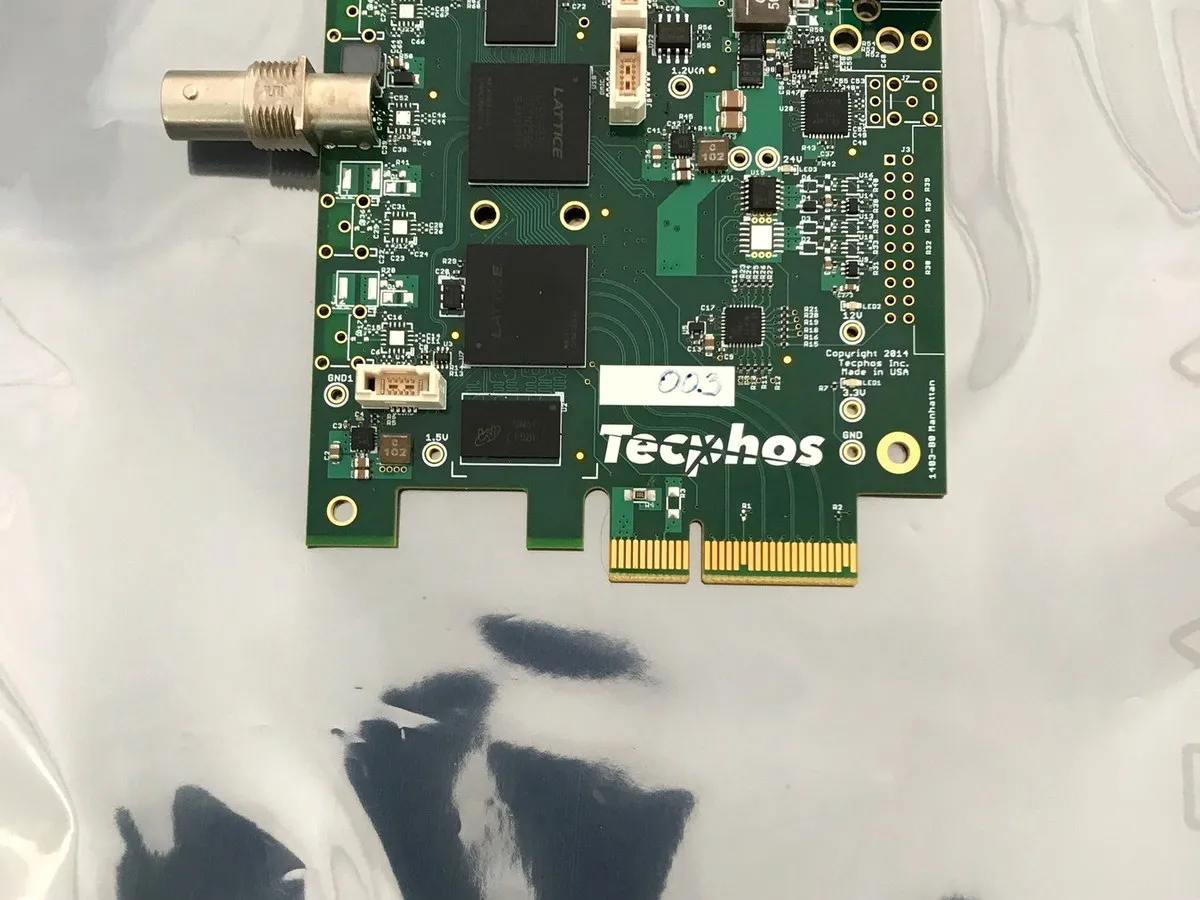 PCIe video interface board for host video capture